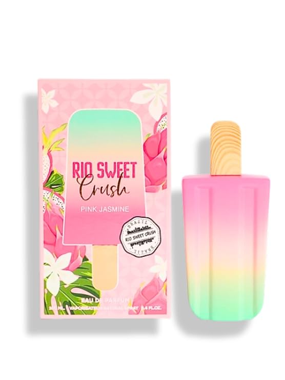 RIO SWEET CRUSH PINK JASMINE POUR FEMME BRAZIL EAU DE PARFUM 3.4 Fl. Oz. Floral Fruity fragrance for women.