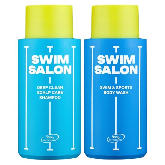 Chlorine Removal Shampoo & Body Wash for Swimmers, 10.58 oz Each