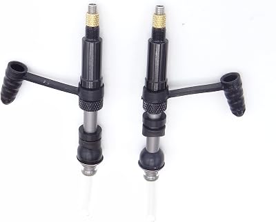 VMAX Ultra High Volume Bicycle Presta Tubeless Valves - Road, Mountain Bike, Gravel MTB 29-38mm Rim Depth 2 Pack
