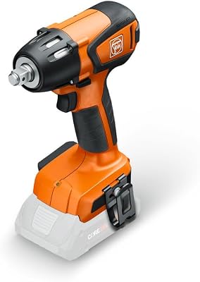Fein 18V AS Cordless Impact Wrench - Bare Tool - Brushless PowerDrive Motor, 12 Square Drive, 6 Torque Settings - ASCD 18-300 W2 AS SELECT, 71151061090
