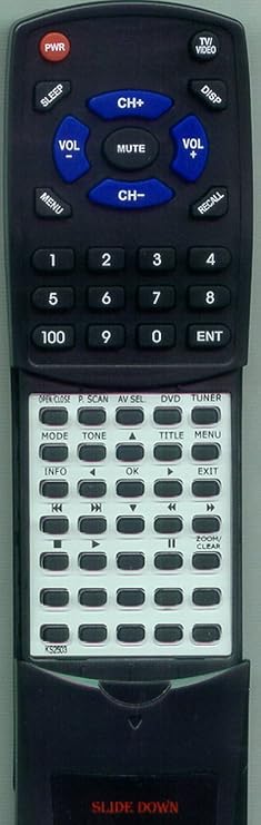Replacement Remote Control for Koss KS2503, KS2117