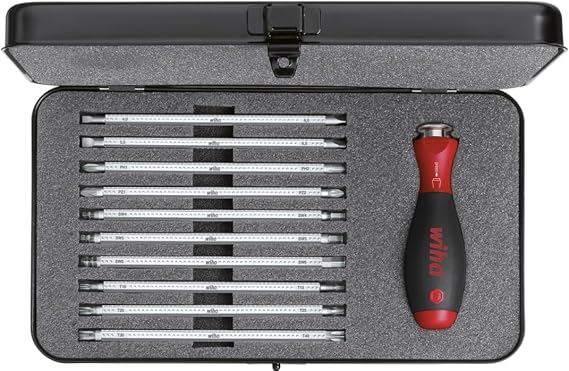 Wiha 281EB11 System 6 Combi- Screwdriver Set 11 Piece