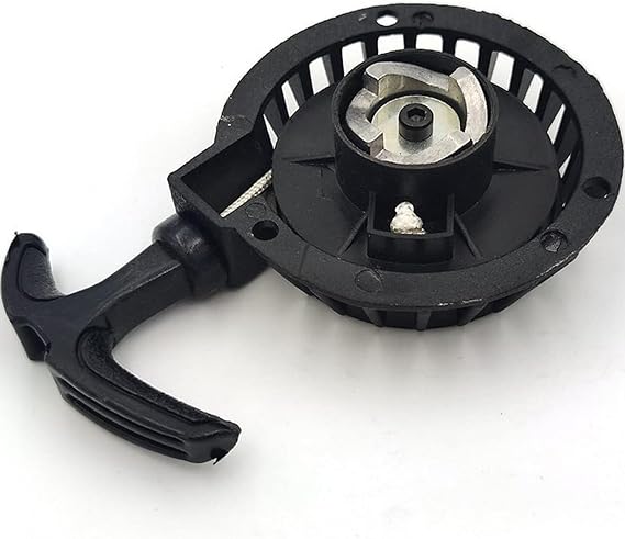 JYTDBCS Mini Moto Pull Start Pull Starter 49CC Mini Alloy Pull Starter Part Recoil Moto Start For 49CC Mini Pocket Dirt Bike Atv Quad Black