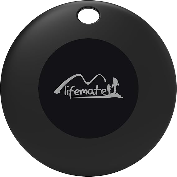 Lifemate LifeTag Apple ile Uyumlu MFI Lisanslı Smart Tag Akıllı Takip Cihazı - Siyah