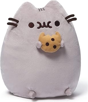 GUND Pusheen Snackables Cookie Plush Stuffed Animal Cat, 9.5"