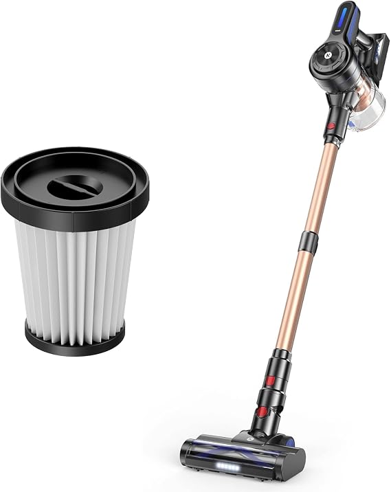 Cordless Vacuum Filter for Nadaly A13 Vacuum Cleaner, ME02 A16 Hepa Filter Vacuum Cleaner, Vacuum with Hepa Filter, Nadaly Cordless Vacuum Cleaner Washable Filter, Cordless Vacuum Cleaner Hepa Filter