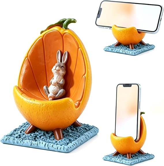Phone Stand Holder for Desk Decor, Funny Novelty Gifts for Fruit Lover