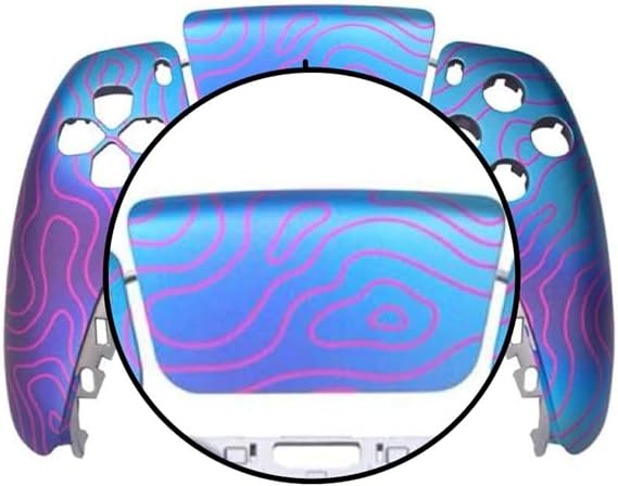 Housing Shell DIY Replacement Shell Custom Faceplate for PS5 Controller with Screws Tools (Controller Shell)