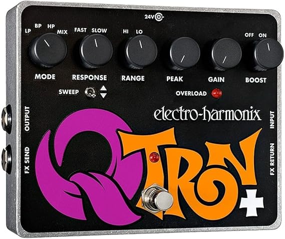 Electro-Harmonix Q-Tron Plus Envelope Filter with Effects Loop Pedal