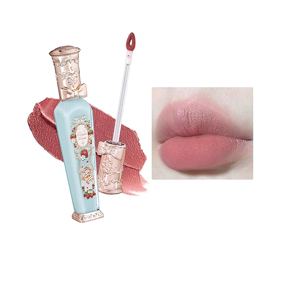 Flower Knows Strawberry Rococo Cloud Lip Cream, Soft Rosy Nude