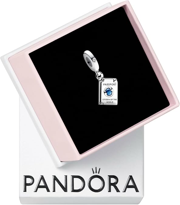 PANDORA Openable Passport Dangle Charm
