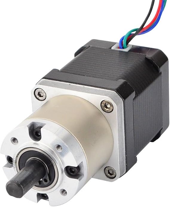STEPPERONLINE 27:1 Planetary Gearbox High Torque Nema 17 Stepper Motor 3D Printer DIY Camera