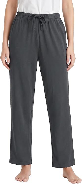 Women's Petite Pajama Pants Petite Size Cotton PJ Bottoms