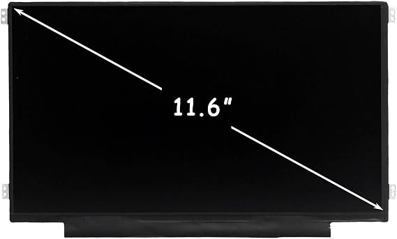 LCD Screen Replacement for Dell ChromeBook 11 3100 3120 3162 3164 3180 I3180 3181 C3181 5190 P26T FGF20 0FGF20 LED Display Assembly,11.6" 1366x768(Non Touch,Right & Left Mounting brakets)