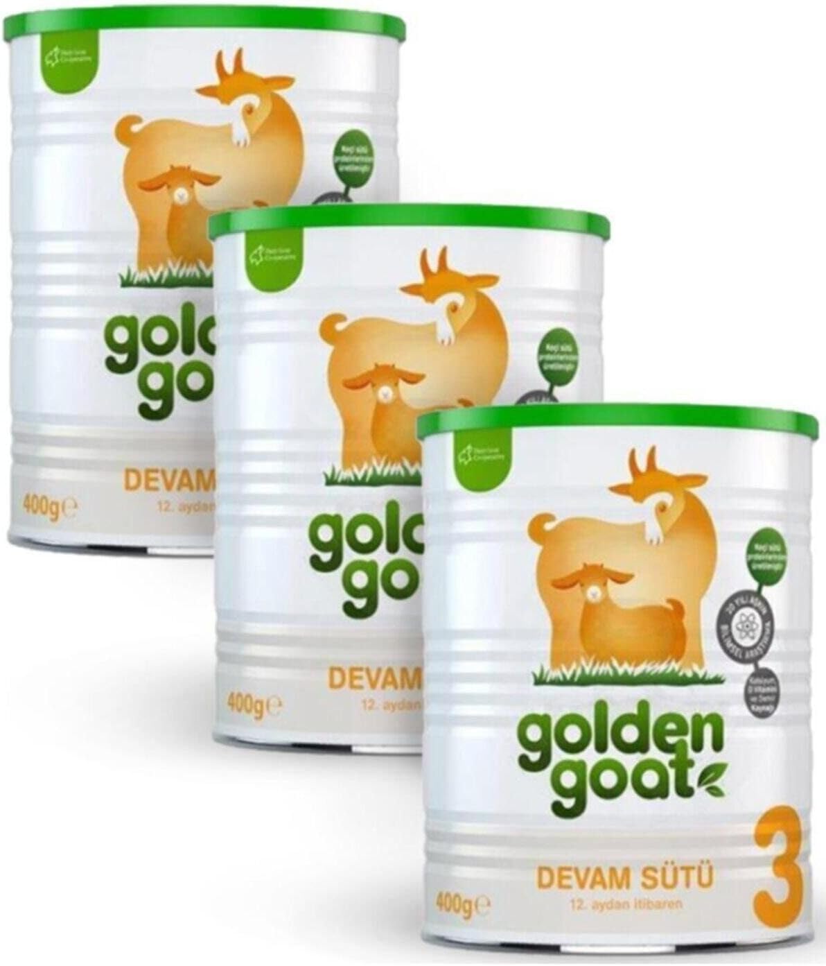 Golden Goat 3 Goat Continuation Milk 400gr - 3-pack
