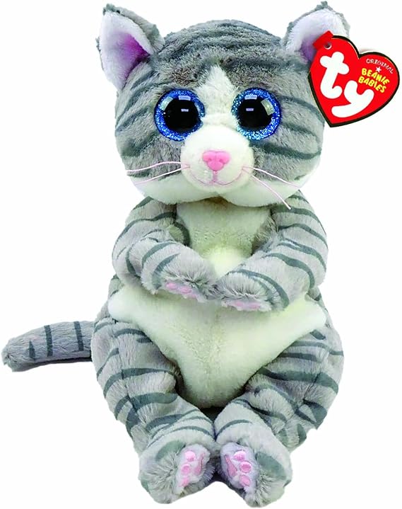 Ty Beanie Mitzi - Gray cat - Reg