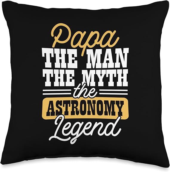 Astronomy Total Solar Eclipse Skywatcher Space Galaxy Throw Pillow