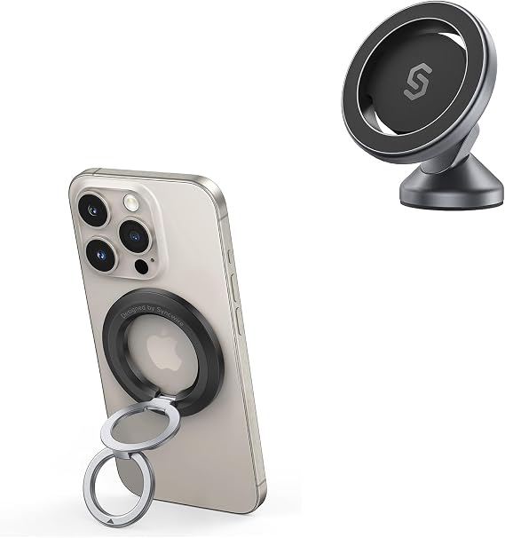 SYNCWIRE for MagSafe Car Mount and Phone Ring Holder