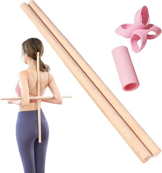 Yoga Stick 2 Pieces Workout Stick