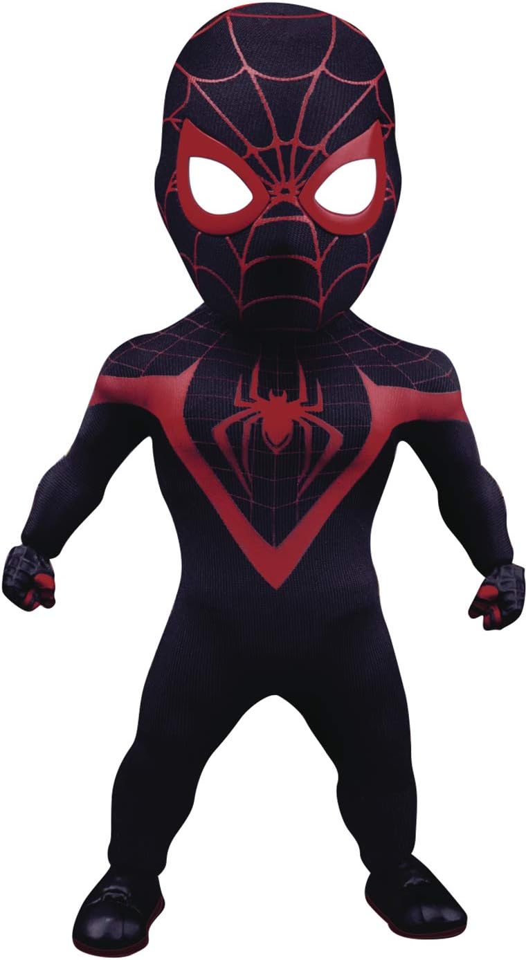 Beast Kingdom Marvel Comics: Miles Morales EAA-089 Egg Attack Action Figure, Multicolor