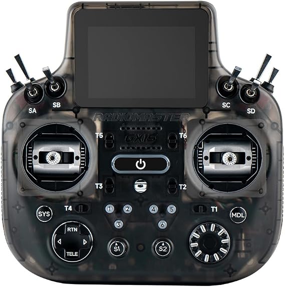 RadioMaster GX15 MAX ExpressLRS Gemini 2.4Ghz AG02 Hall Gimbals Remote Controller