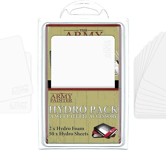 The Army Painter, Hydro Pack per la Wet Palette | Compatible with Acrylic Warpaints Paints, Use Wet Palette For Fantasy Tabletop Wargaming, Dnd & Warhammer 40K