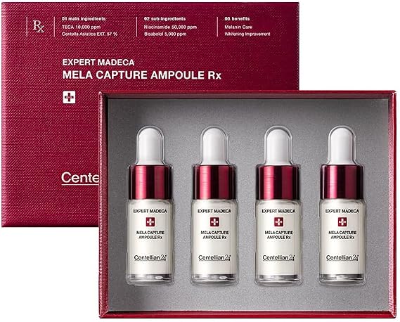 Centellian24/Centellian24 Expert Madeca Mela Capture Ampoule Rx 7ml Set of 4 Expert Madeca Mela Capture Ampoule Rx 7ml Set of 4
