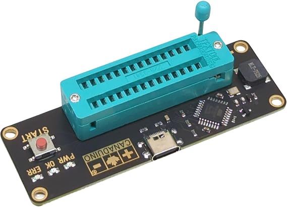 CANADUINO Full-Automatic Bootloader Programmer for Arduino Atmega328P - No Computer Required!