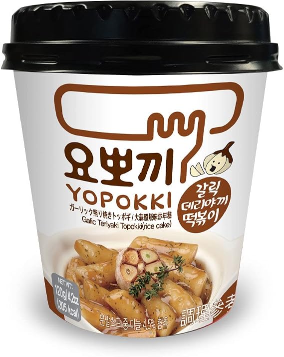 Young Poong Yopokki Galic Tariyaki Flavour (Rice Cake) 120g