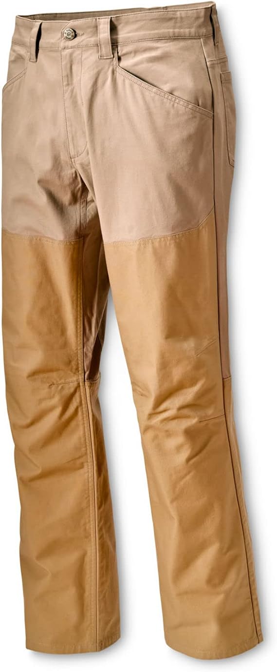 Orvis Missouri Breaks Field Pants - Durable Briar Pants | Stretch, Water-Resistant Poplin, Gusset & Brass Zipper, Reinforced Front Canvas, 98% Cotton/2% Spandex