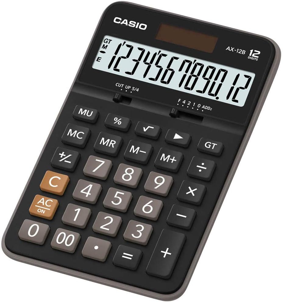 CASIO AX-12B-W-DC Casio Ekononik Hesap Makinesi