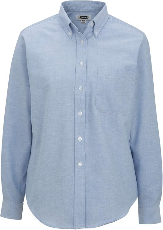 Edwards Ladies' Long Sleeve Oxford Shirt