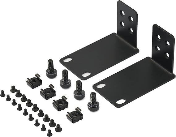 Rack Mount Kit 19 Inch Rack Ears for Dell PowerConnect Series and Some Buffalo GU/MP Series Switches