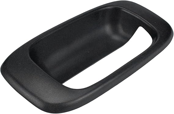 Chrome Outer Door Handle Car Door Handle Bezel Tailgate Liftgate Latch for GMC for Sierra for Chevrolet for Silverado 1500 2500 3500 1999 2000 2001 2002-2007 Door Handle Cover(Bezel)