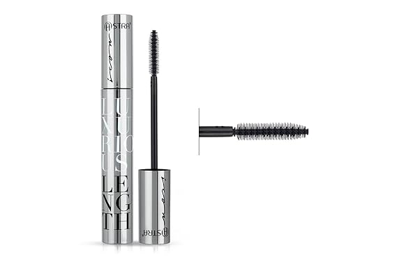 AstrA Mascara - Luxurious Length, Lengthening, Black, Gel, 0.2 Fl Oz (Pack of 1), Made in Italy [Italian Import]