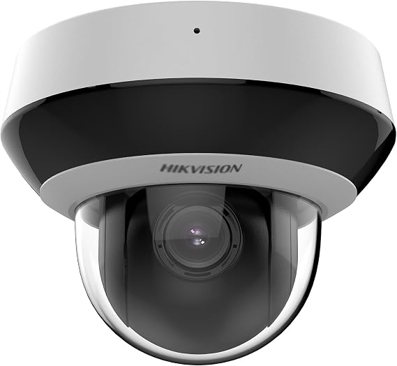 DS-2DE2A404IW-DE3, Hik 4MP PTZ PoE Camera Outdoor, 4x Optical Zoom, 16x Digital Zoom, 355° Pan & 90° Tilt, IP66, IK10, H.265+, DarkFighter 2.8-12mm Lens International Version Fully Upgraded