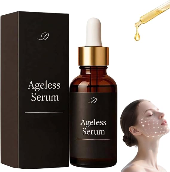 Luxeveria Ageless Serum, Anti Wrinkle Serum, Advanced Rejuvenating Oil, Anti-Aging Essence for Women, Intensely Firms and Hydrates Skin, Smooths Fine Lines & Wrinkle