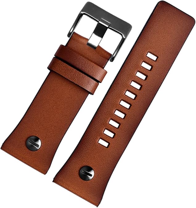 Genuine leather watchband For diesel watch belt DZ4476/4482 DZ7408 7406 4318 strap 22 24 26 28mm Large size Men Wrist Watch Band