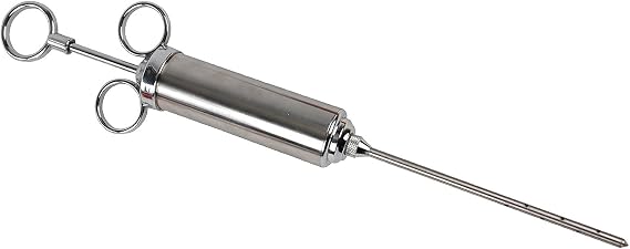 Fox Run Stainless Steel Marinade Injector, 2 x 13 x 13 inches, Metallic