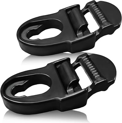 Kayak Seat Straps Clips Compatible with Lifetime Emotion Replacement Accessories, Kayak Seat Mounting Hooks Hardware Fit for Lifetime Kayak Upgrade Water Sports Experience, Kayak Repair Kit 2 Pack