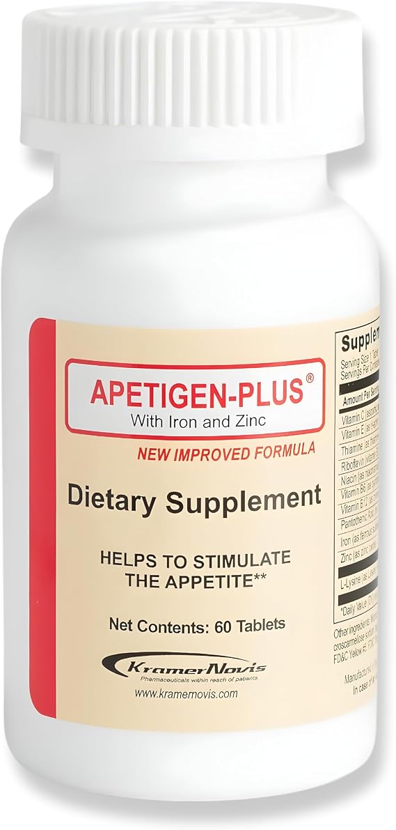 Plus Appetite Booster, for Adults & Kids 12 and Up, 60 Count