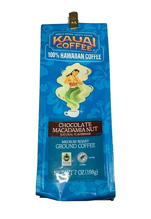 100 Percent Hawaiian Chocolate Macadamia Nut Ground Coffee