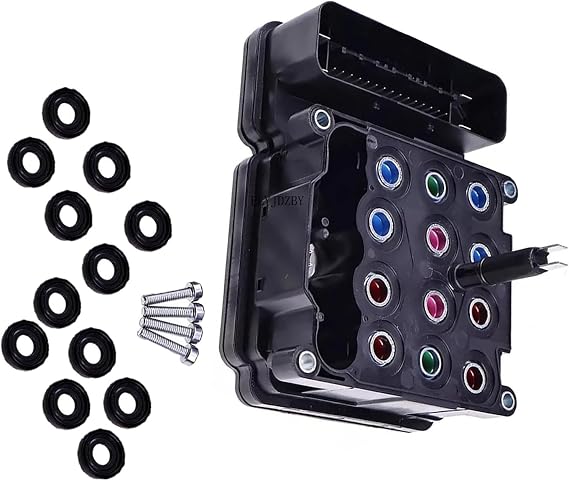 68259556AD 68259556 Anti-Lock Brake System ABS Control Module Compatible with 2014-2018 Jeep Wrangler 3.6L V6 68259556AA 68259556AC 68259556AB