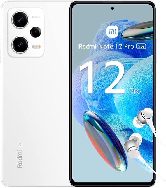 XIAOMI Redmi Note 12 Pro 5G Polar White 6GB RAM 128GB ROM