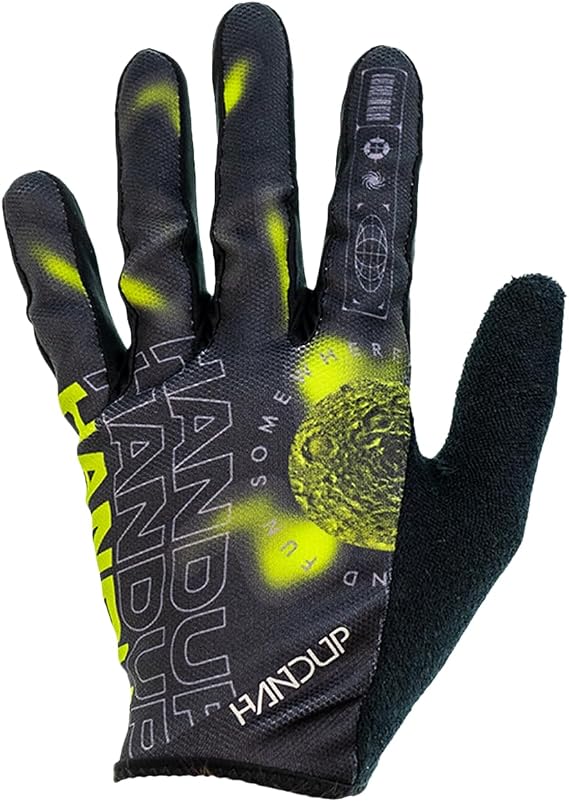 Handup Most Days Full Finger Lightweight Anti-Slip Breathable Mountain Bike MTB Bicycle Enduro Downhill XC Cycling Motocross Unisex Gloves (Futura, Small)