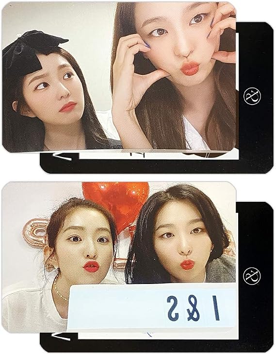 Red Velvet Irene & Seulgi 1st Mini Album Moster Official Photocard Kpop (Group - Middle Note Version Set_2pcs)