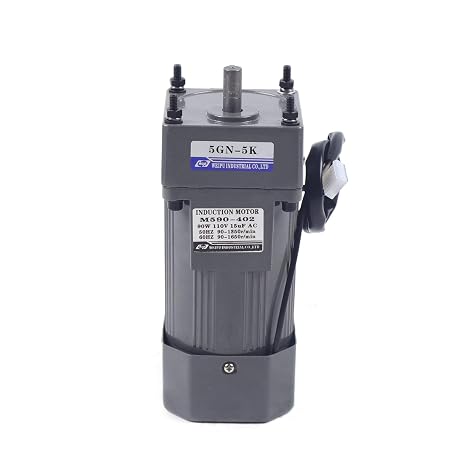 AC High Torque Gear Motor,110V 90W Electric Single-Phase Gear Motor Governor Geared Motor Speed Controller for Electric Motor,Variable Speed Motor 5K/10K/20K/50K/100KRPM Optional (1:5 270RPM)