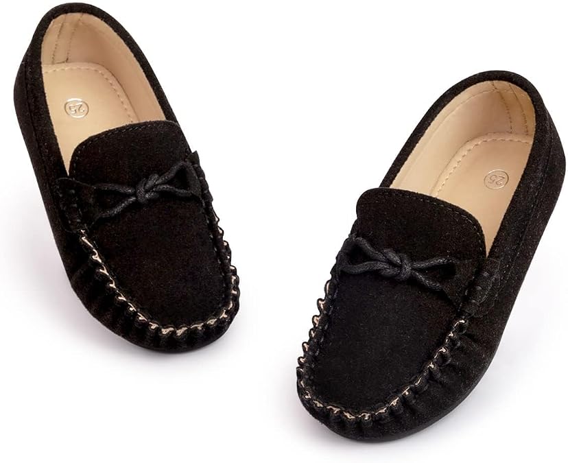 CENCIRILY Toddler Boys Girls Loafers Slip On Little Kid Oxford Dress Flats