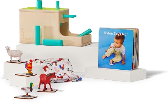 Lovevery, Think It Out Mini Kit, Toddler Learning Set, 18+ Months