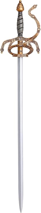 Fun Costumes Princess Bride Inigo Montoya Sword Accessory for Adults - 36" Prop, Faux Gem Pommel - Officially Licensed